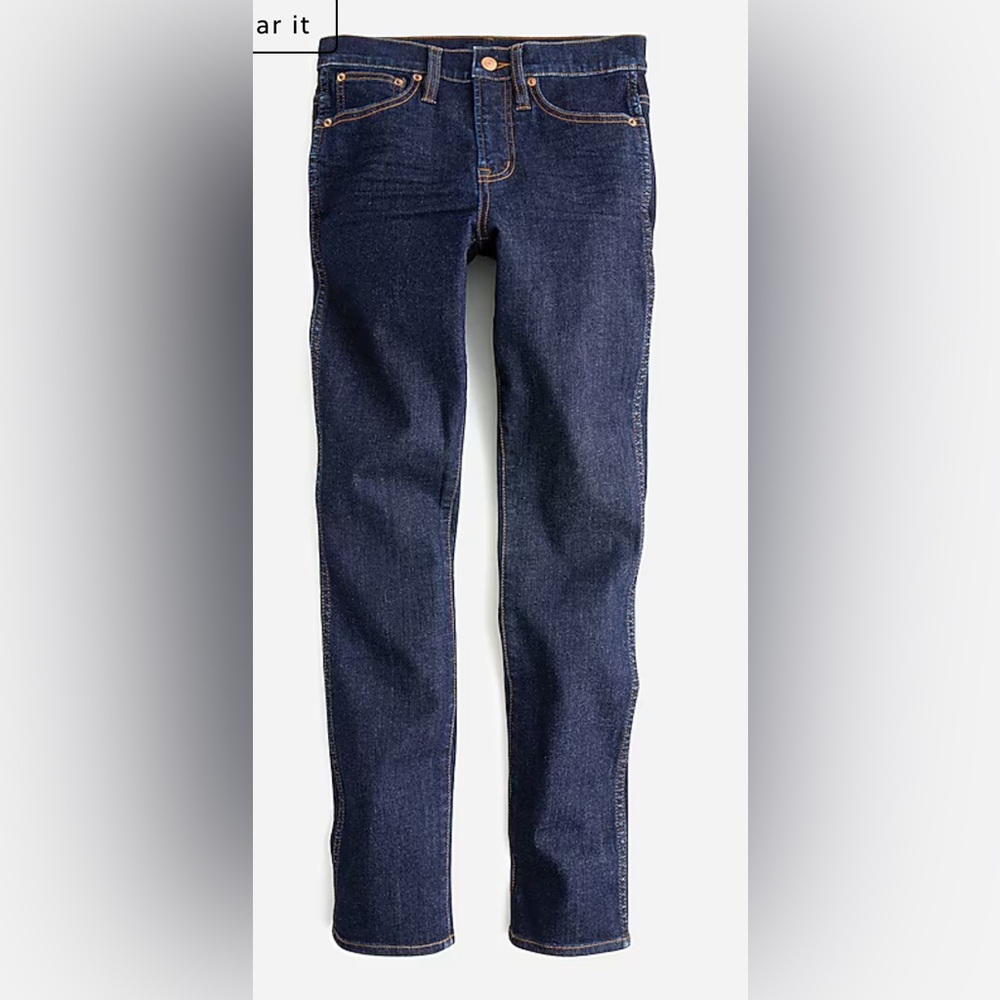 9" mid-rise vintage slim-straight jean in resin rinse k5391 28